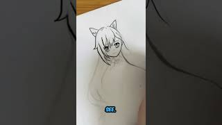 EASY Girl Anime Drawing Tutorial  Art Tips and Tricks [upl. by Giordano426]