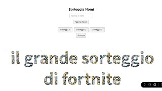 il sorteggio dei 500 iscritti [upl. by Nosyla351]