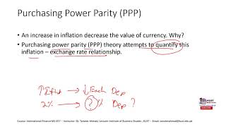 Purchasing Power Parity  Exchange Rate Parity  International Finance [upl. by Sirtimid342]