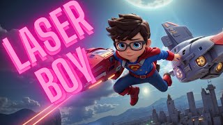 Laser Boy🦸‍♂️ The Superhero Student superhero l bedBedtime stories [upl. by Arand]