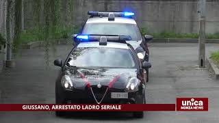 Giussano arrestato ladro seriale [upl. by Lingwood801]