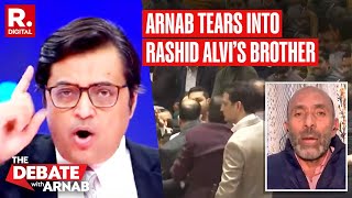 Arnab Blasts Khursheed Ahmad Sheikh On The Debate Calls Out AntiNational Activities [upl. by Rhpotsirhc912]