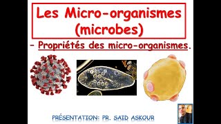 Propriétés des micro organismes microbes [upl. by Amerigo]