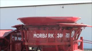 Morbark Model 1300 Tubgrinder  Pallet and RR Ties Grinding Demo [upl. by Aziram]