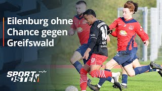 FC Eilenburg sieht gegen Greifswalder FC keinen Stich  Sport im Osten  MDR [upl. by Cutcheon]