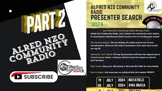 Alfred Nzo Community Radio 2024 presenter search [upl. by Acireed]