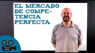 El mercado de competencia perfecta [upl. by Damon970]