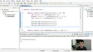 Method Overloading In Java Tutorial 93 [upl. by Ailisec229]