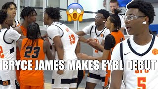 BRYCE JAMES MAKES HIS EYBL DEBUT AND IT GETS HEATED [upl. by Etteoj]