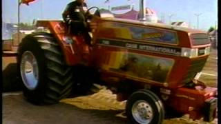 NTPA Super Stock Tractor Pulling from ESPN in 1993 [upl. by Aonehc]