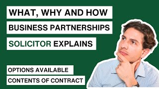 Business Partnerships Explained  Must Watch [upl. by Aaronson]