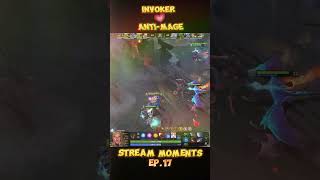 INVOKER quotSometimes we love him but most of the time we werentquot dota2 invoker streammoments [upl. by Novaat]