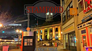 Walk in Stamford  Connecticut 4K New England [upl. by Bekah]