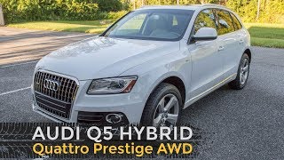 Audi Q5 Hybrid Quattro Prestige AWD 2014 Review [upl. by Ileak]