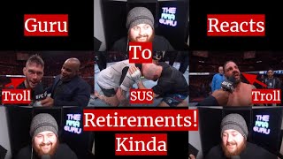 MMA GURU Reacts To UFC Retirements And FAKE Retirements During UFC Kansas City [upl. by Curt842]