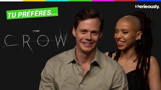 ⚖️THE CROW  Bill Skarsgård et FKA Twigs jouent à quotTu préfèresquot [upl. by Agnola999]