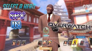 TF2 Spy in Overwatch Overwatch hero concept [upl. by Anbul]