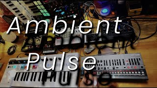 Ambient Pulse  Korg Volca FM Volca Bass and Roland JX08 ambient jam and improvisation [upl. by Ydne532]