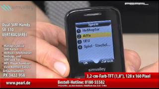 simvalley MOBILE DualSIMHandy SX310 VERTRAGSFREI [upl. by Eisiam]