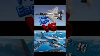 F15 vs F16 Fighting Falcon militaryaircraft fighterjet f15 f16 usaf [upl. by Darra163]