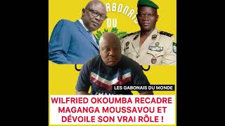 Wilfried Okoumba recadre Maganga Moussavou [upl. by Jonme]