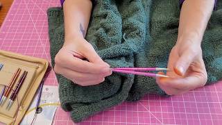 Knitters Pride quotZingquot Needle Review [upl. by Naynek]