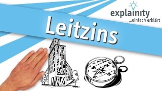 Leitzins einfach erklärt explainity® Erklärvideo [upl. by Stalker]