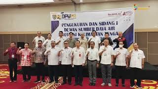 PEMPROV KALTENG KUKUHKAN DEWAN SUMBER DAYA AIR PERIODE 2024 2029 [upl. by Tanaka]