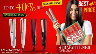 Best Remington hair straightener  1111 sale offer  All original straightener with price review [upl. by Etnoel]