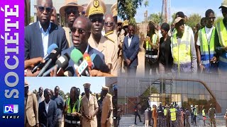 Aéroport de Ziguinchor  le ministre Antoine Mbengue satisfait de létat davancement des travaux [upl. by Alliuqat430]