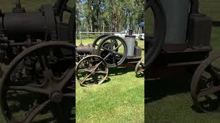 Running Ronaldson Tippett “Austral” portable engine machine [upl. by Nnylatsirk860]