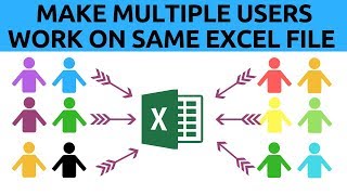 Let Multiple Users Work on Same Excel File At The Same Time [upl. by Atsyrc]