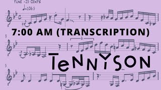 Tennyson  700 AM Synth Solo Transcription [upl. by Emerej769]