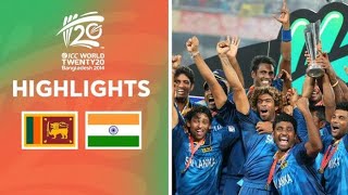 2014 T20 World Cup Final India vs Srilanka Highlights final 2014 world cup SL vs IND full final [upl. by Ivana]