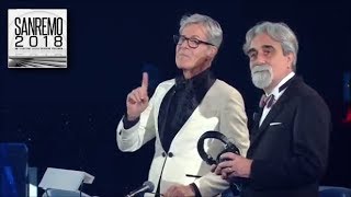 Sanremo 2018  Claudio Baglioni critica il maestro Vessicchio [upl. by Mohamed]