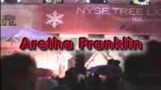 Aretha Franklin Christmas song Silent Night Live [upl. by Nnayram]