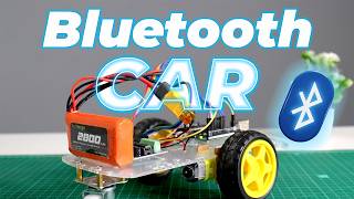 Arduino Bluetooth control car  Arduino UNO L293D Motor Driver HC05 Tutorial Bt Car [upl. by Iadrahs]