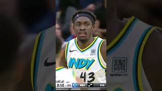 Pascal Siakam Drops 23 Points on 9of11 Shooting In Win Over the Heat  Indiana Pacers [upl. by Mindi]