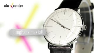 Junghans 047425100 Max Bill Damenuhr [upl. by Sivrat]