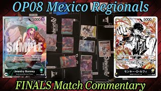 I Tried Tellin Yall about Zoro  Bonney v BY Luffy FINALS Mexico Regional  OP08 Match Commentary [upl. by Juster]