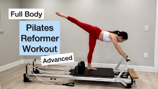 Pilates Reformer Workout  Full Body  Advanced Level [upl. by Jordain285]