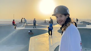 ANDY ANDERSON SKATEBOARDING ALL OVER VENICE   NKA VIDS [upl. by Gene]