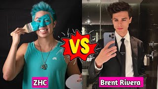 ZHC vs Brent Rivera Lifestyle Comparison 2024 [upl. by Llerraj786]