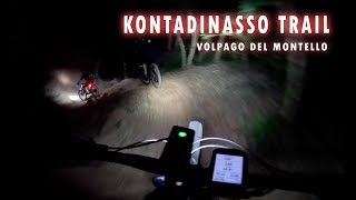 MTB DH Night  Kontadinasso Trail  GoPro  Notturna [upl. by Amalita123]