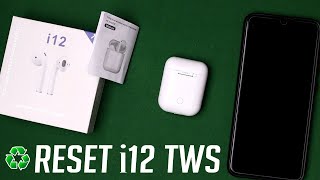 How to Reset i12 TWS [upl. by Iahs]