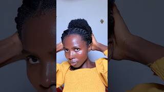 No gel hairstyle naturalhairstyles [upl. by Nosniv187]