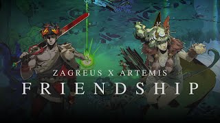 Hades  Zagreus x Artemis  Friendship Story amp Bond [upl. by Alyal]