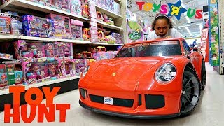 Toy Hunt At Toys R US Power Wheels [upl. by Seppala]