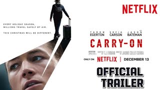 CarryOn  Official Trailer  Taron Egerton Sofia Carson and Jason Bateman  Netflix [upl. by Haon886]