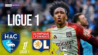 Le Havre vs Lyon  Ligue 1 HIGHLIGHTS  102024  beIN SPORTS USA [upl. by Weeks]